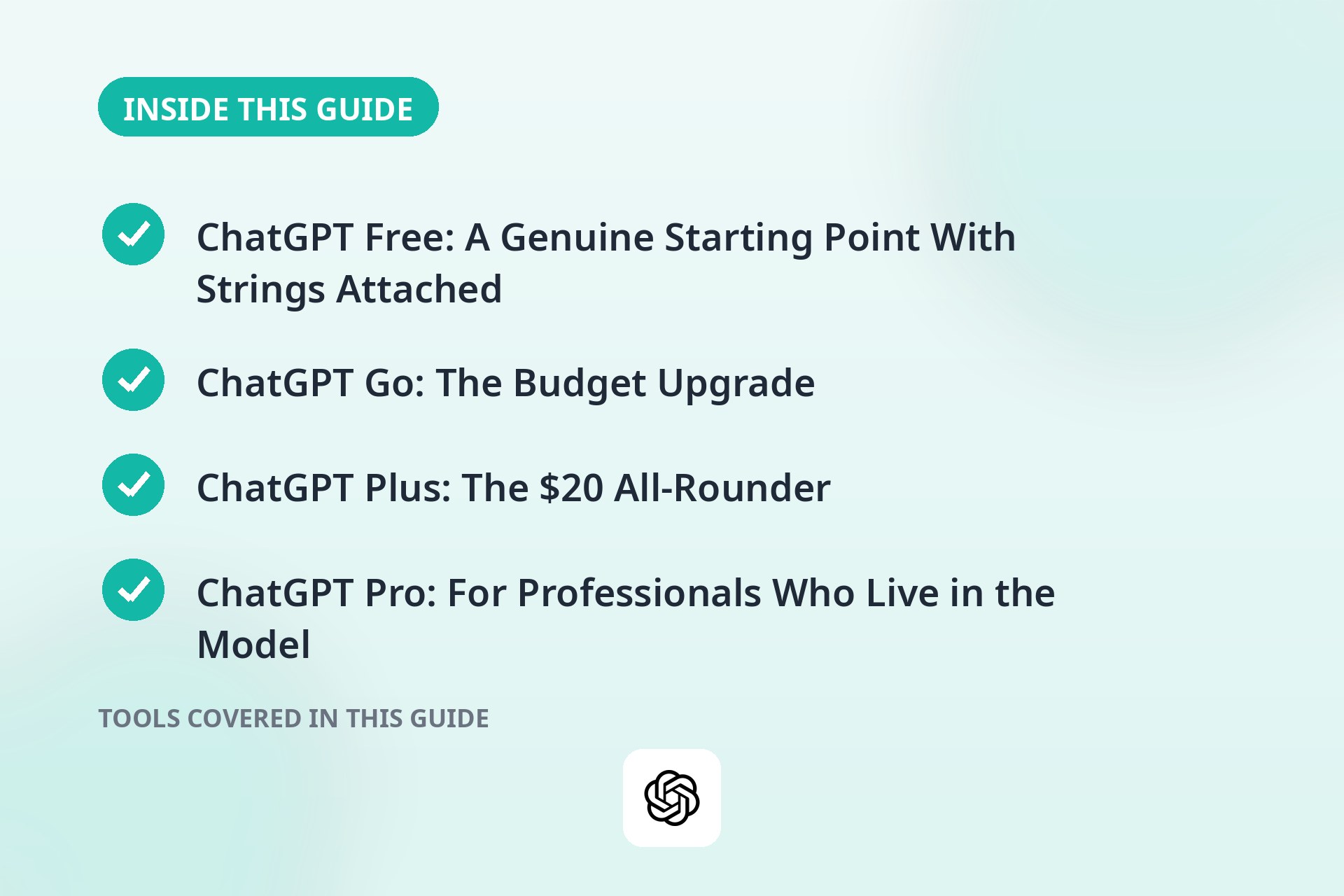 Inside this guide: the key sections covered and the tools compared.
